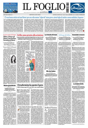 Prima-pagina-il foglio-messina-edizione-di-oggi-22-08-2024